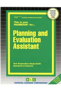Planning and Evaluation Assistant