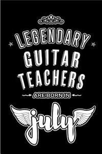 Legendary Guitar Teachers are born in July