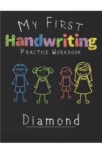 My first Handwriting Practice Workbook Diamond