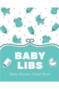 Baby Libs Baby Shower Game Book