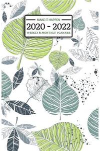 2020 - 2022 Weekly & Monthly Planner