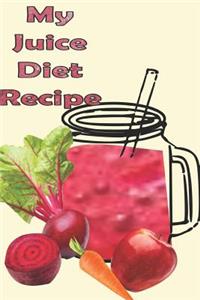 My Juice Diet Recipe