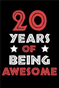 20 Years Of Being Awesome