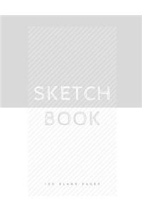 Gray and White Sketchbook