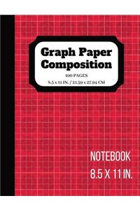 Graph Paper Composition Notebook