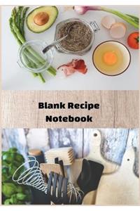 Blank Recipe Notebook