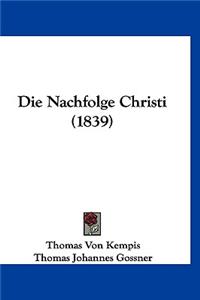 Nachfolge Christi (1839)
