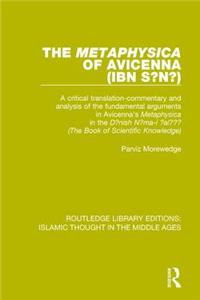 'Metaphysica' of Avicenna (ibn Sīnā)