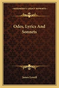 Odes, Lyrics and Sonnets