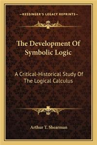 Development of Symbolic Logic