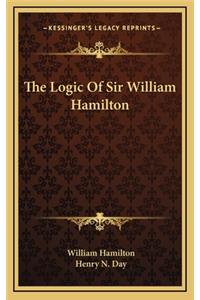 The Logic of Sir William Hamilton