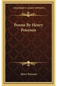 Poems by Henry Peterson