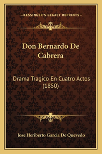 Don Bernardo De Cabrera