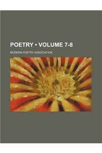 Poetry (Volume 7-8)