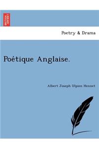 Poe Tique Anglaise.