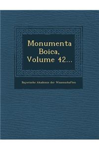 Monumenta Boica, Volume 42...