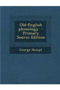 Old-English Phonology