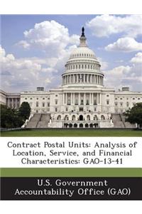 Contract Postal Units