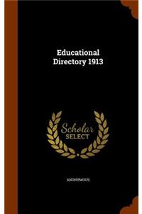 Educational Directory 1913