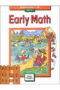 Early Math: Student Edition 10-Pack Grade 1 Subtraction 1-10