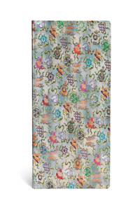 Paperblanks Shankha Sacred Tibetan Textiles Hardcover Grande Unlined Elastic Band Closure 128 Pg 120 GSM