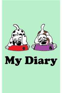 My Diary: Childrens Diary - Oakley and Bella: Food Time!!!