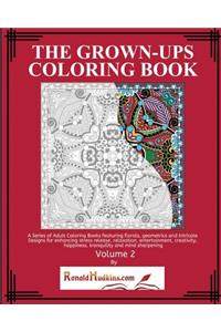 Grown-Ups Coloring Book Volume 2