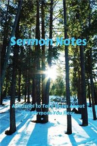 Sermon Notes
