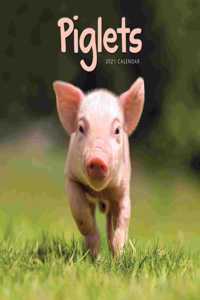 PIGLETS MINI SQUARE WALL CALENDAR 2021