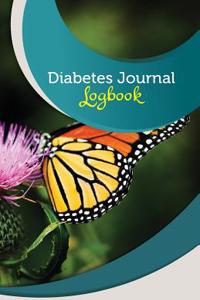 Diabetes Journal Log Book: 50 Pages, 5.5 X 8.5 Monarch Butterfly