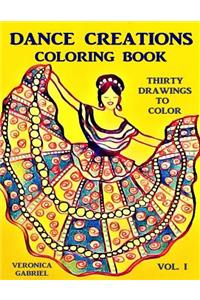 Dance Creations Coloring Book
