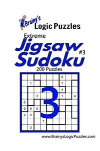 Brainy's Logic Puzzles Extreme Jigsaw Sudoku #3