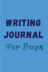 Writing Journal For Boys