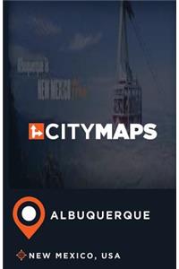 City Maps Albuquerque New Mexico, USA