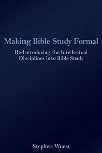Making Bible Study Formal