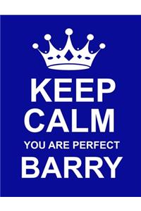 Keep Calm You Are Perfect Barry