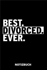 Best Divorced Ever Notizbuch