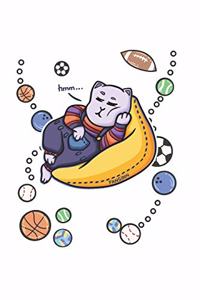 Lazy Cat Notebook