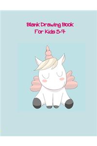 Blank Drawing Book For Kids 5-7
