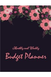 Monthly and Weekly Budget Planner