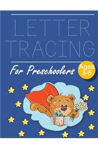 Letter Tracing for Preschoolers Super Bear