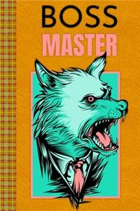 Boss Master Aggressive Looking Wolf Design