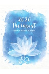 2020 Therapist Weekly Hourly Planner