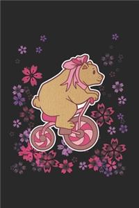 Sporty Bear Bike Notebook