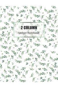 2 Column Ledger Book
