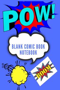 Blank Comic Book Notebook