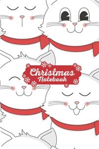 Christmas Notebook: Make Lists, Keep Track Of Gifts, Recipes, Holiday Plans & More A Perfect Holiday Journal, Notebook Or Diary 100 Blank Lined Pages Cute Cats