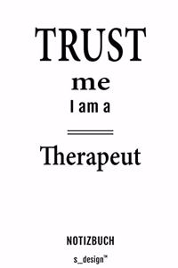 Notizbuch für Therapeuten / Therapeut / Therapeutin