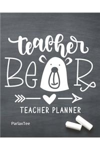 Teacher Bear Lesson Planner