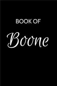 Boone Journal
